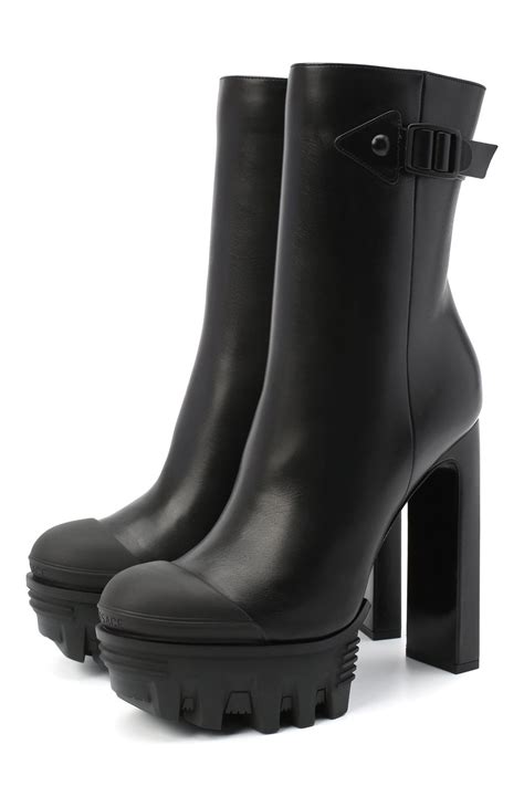 versace delphi|Versace lace up boots.